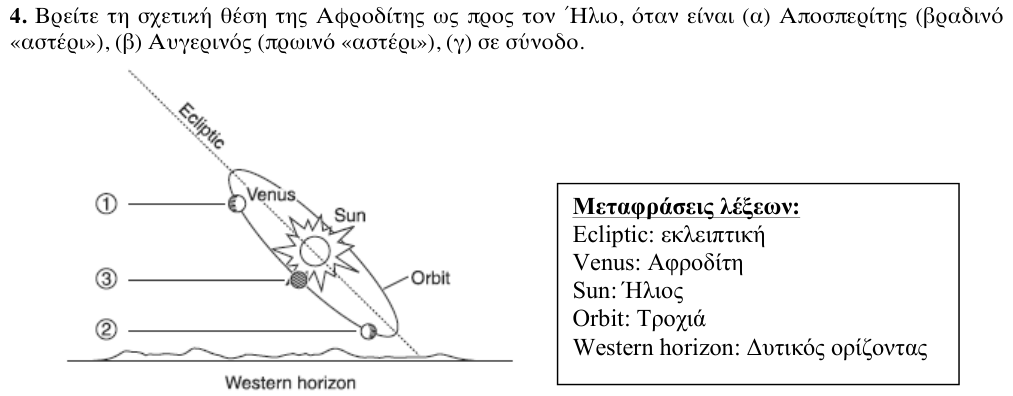 Εκφώνηση θέματος 4, 1η φάση 2011, Γυμνάσιο